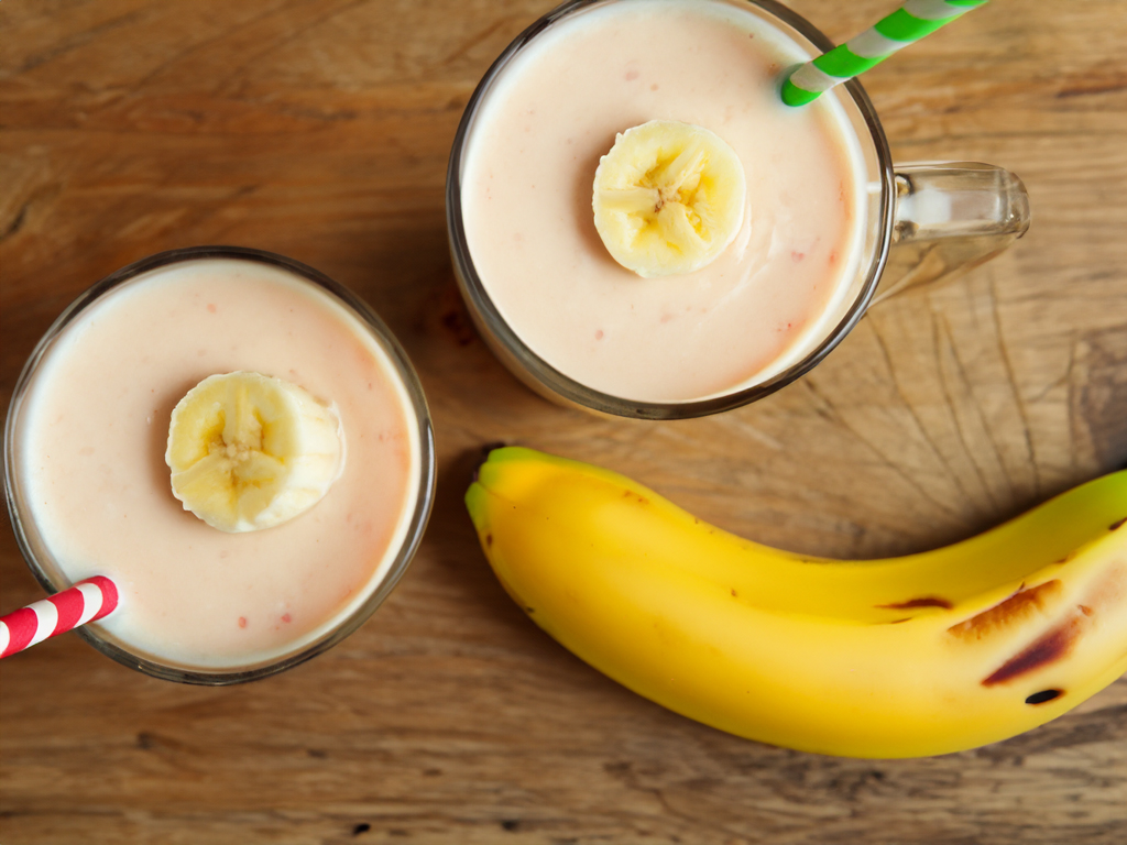 Bauch weg mit Banane-Quark: Der ultimative Diätshake von Layenberger