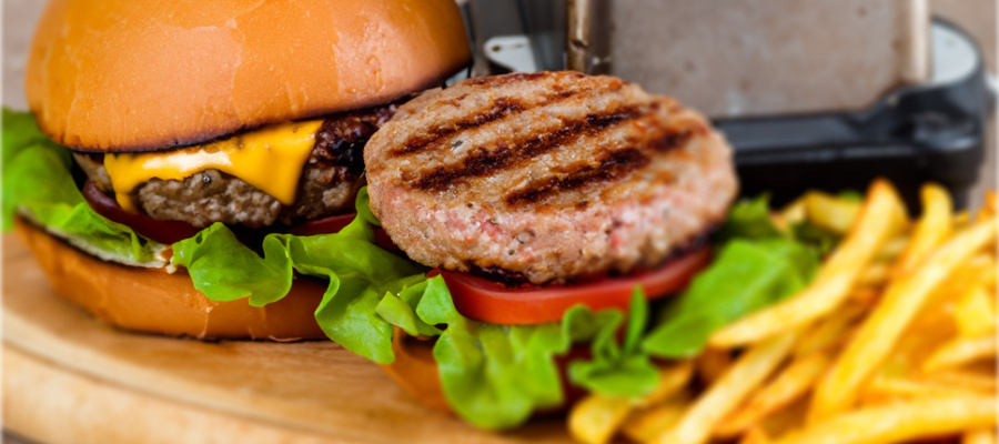RÖSLE Burgerpresse