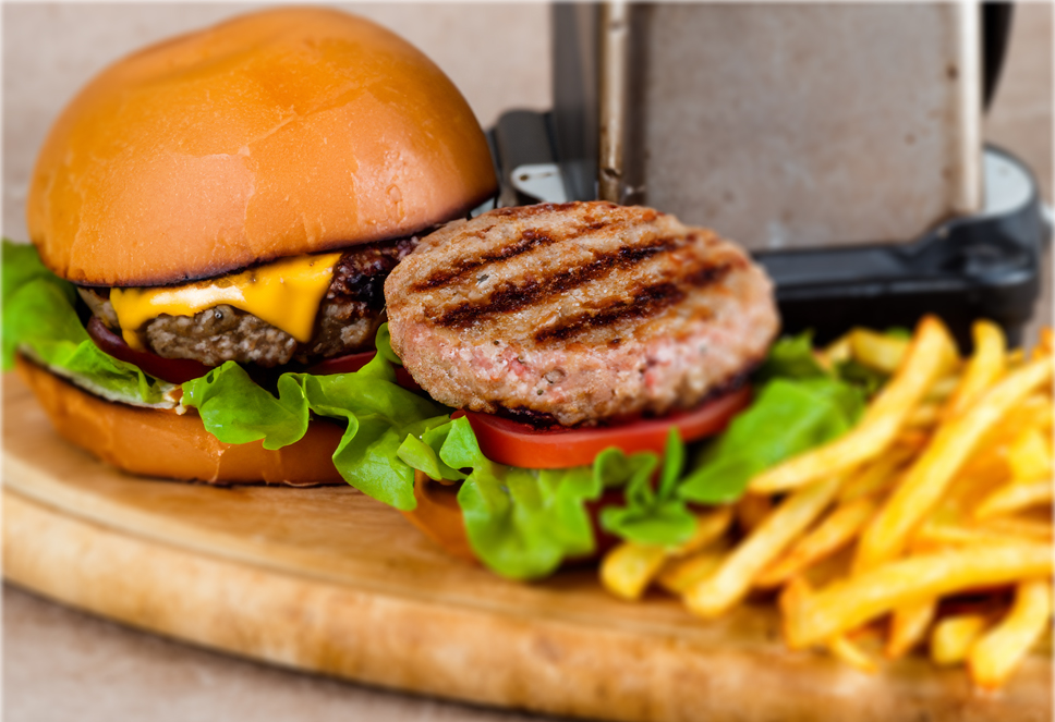 RÖSLE Burgerpresse