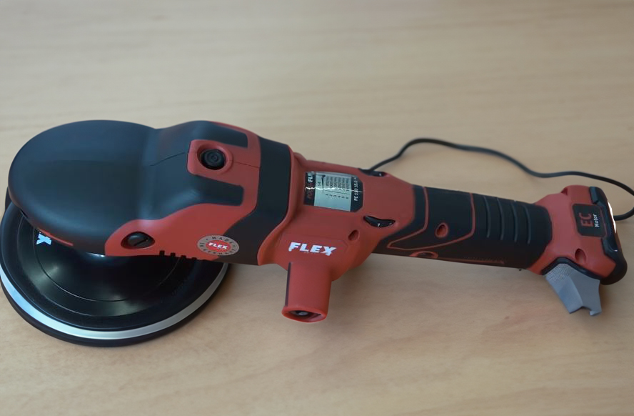 Professionelles Polieren mit der FLEX 18V-Akku