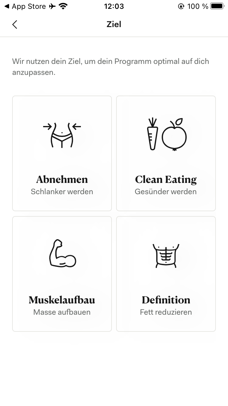 Wie funktioniert Upfit? Abnehmen app