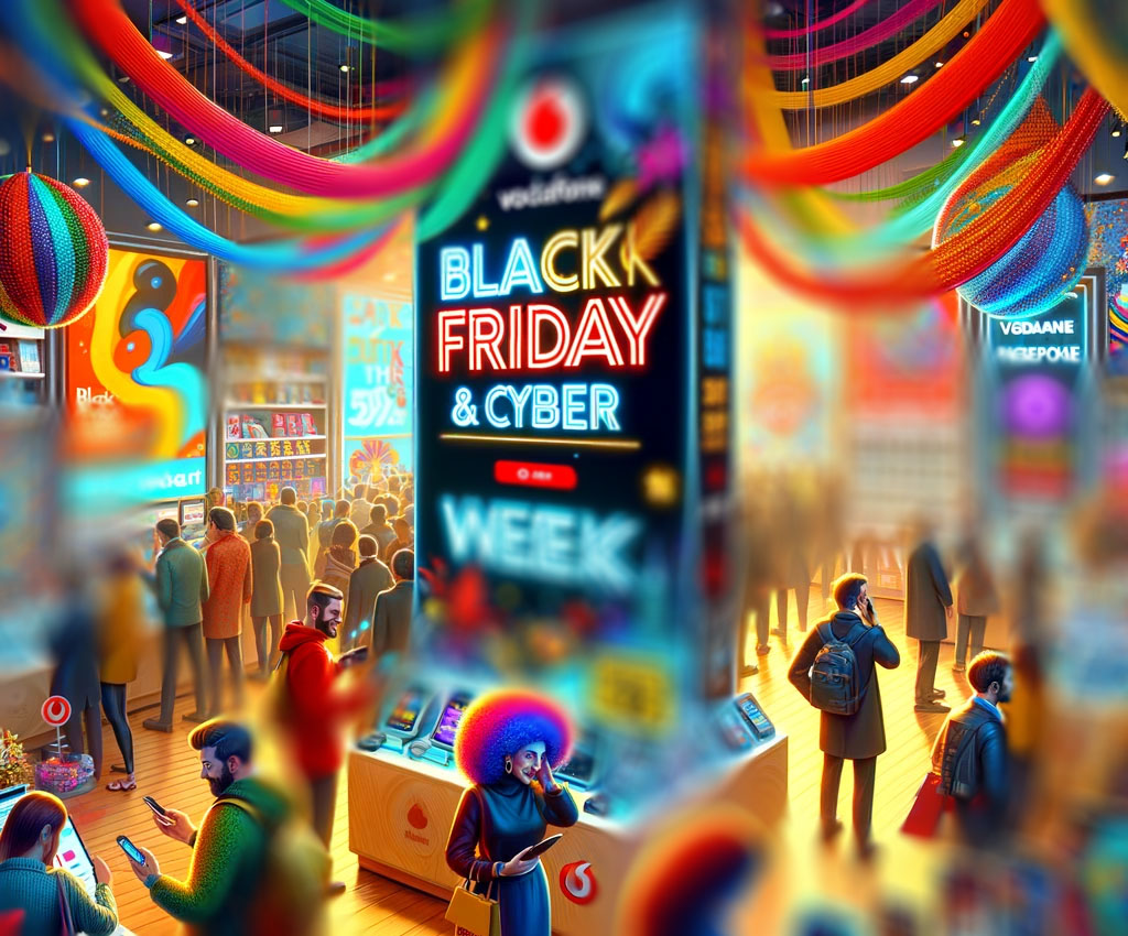 Black Friday und Cyber Week bei Vodafone (2023)
